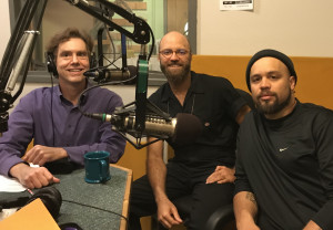 Comics creators Ezra Claytan Daniels and Ben Passmore talk about their Afro-Futurist sci-fi graphic novel BTTM FDRS with S.W. Conser on Words and Pictures in the KBOO Radio studios