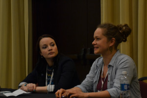 Vilmarie Narloch and Irina Alexander speaking at #SSDP2017