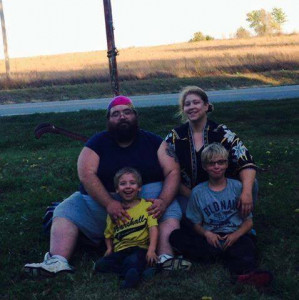 Homer Wilson, Jennifer Hess, and their two children - photo used by permission of Ms. Hess Homer Wilson, Jennifer Hess, and their two children - photo used by permission of Ms. Hess