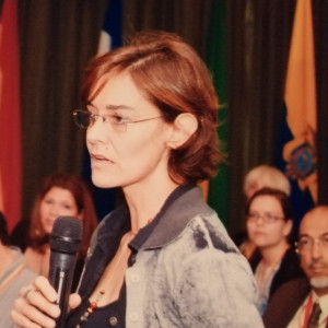 Inés Mejía, an external consultant to the Ministry of Justice in Colombia Inés Mejía, an external consultant to the Ministry of Justice in Colombia