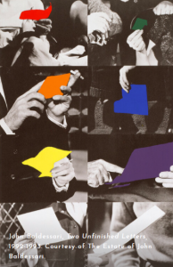 John Baldessari Unfinished Letters John Baldessari Unfinished Letters