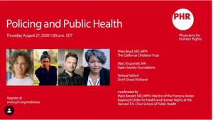 Policing and Public Health webinar