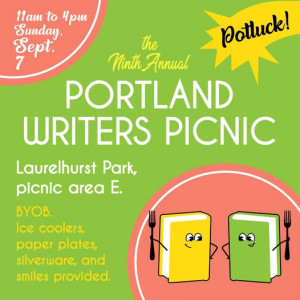 Poster for 2025 Portland Writers Picnic Poster for 2025 Portland Writers Picnic