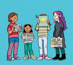 Raina Telgemeier visits Words and Pictures during the 2019 Portland Book Festival Raina Telgemeier visits Words and Pictures with S.W. Conser during the 2019 Portland Book Festival