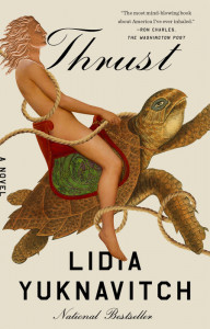 Cover of "Thrust" paperback edition by Lidia Yuknavitch