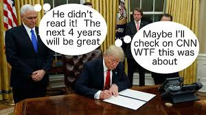 Trump signs executive orders