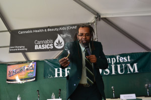 Ngaio Bealum at Seattle Hempfest