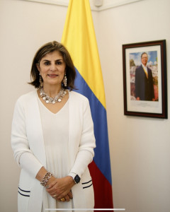 Embajadora de Colombia, Laura Gabriela Gil Savastano Embajadora de Colombia, Laura Gabriela Gil Savastano