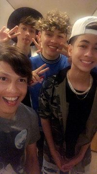 Oliver Moy. Sebastian Moy and Jesse Underhiill, with Ender Black