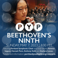 Poster for PYP's Beethoven's Ninth concert May 7. 2023 Poster for PYP's Beethoven's Ninth concert May 7. 2023