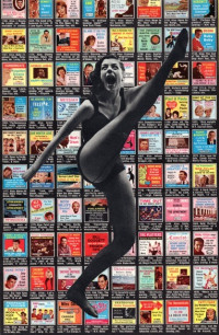 "Blame It On the Bossa Nova" (collage by Kevin Sampsell) "Blame It On the Bossa Nova" (collage by Kevin Sampsell)