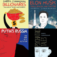 British graphic historian Darryl Historian tackles the topics of corporate hegemony and corruption British graphic historian Darryl Historian tackles the topics of corporate hegemony and corruption on Words and Pictures with S.W. Conser on KBOO Radio