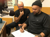 Comics creators Ezra Claytan Daniels and Ben Passmore talk about their Afro-Futurist sci-fi graphic novel BTTM FDRS with S.W. Conser on Words and Pictures in the KBOO Radio studios