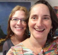 Melissa Moline, an architect and jeweler, and Leah Kohlenberg, a painter and curator Melissa Moline, an architect and jeweler, and Leah Kohlenberg, a painter and curator