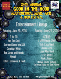 The 2016 GITH music and arts line-up