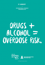 Drugs + Alcohol = Heightened Risk of Overdose: International Overdose Awareness Day is August 31 #EndOverdose Drugs + Alcohol = Heightened Risk of Overdose: International Overdose Awareness Day is August 31 #EndOverdose