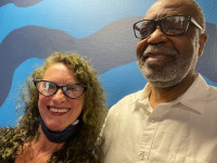 Lisa Loving and Jerry Foster two people smiling