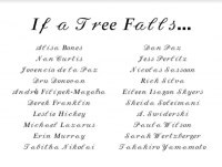 If a Tree Falls at Holding Gallery artists If a Tree Falls at Holding Gallery artists
