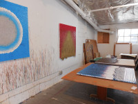 Sean Healy's studio on NW 29th Ave Portland Sean Healy's studio on NW 29th Ave Portland